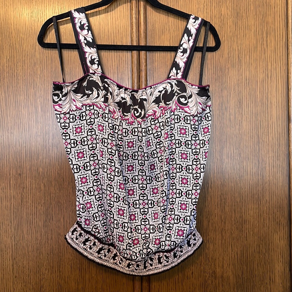 White House Black Market dressy tank. Size L